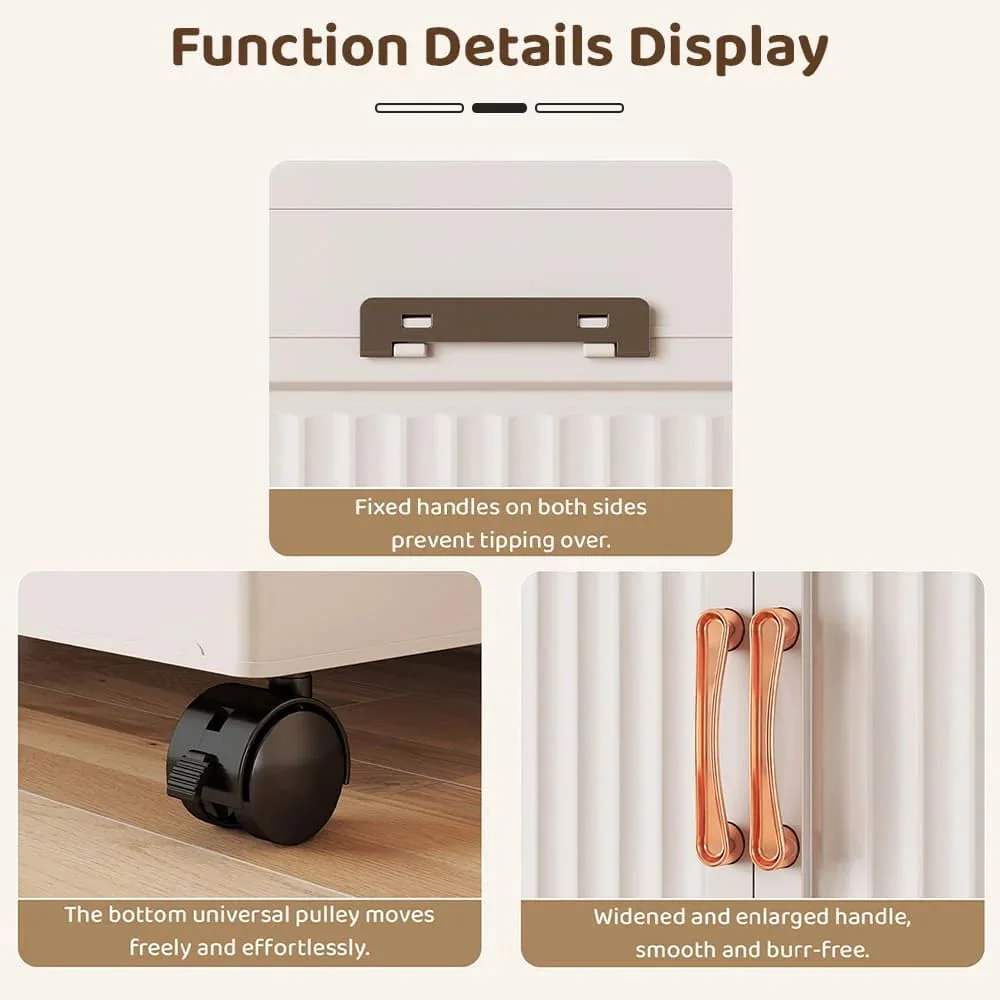 Mechdel 2-Door Plastic Storage Bin Wardrobe - Image 9