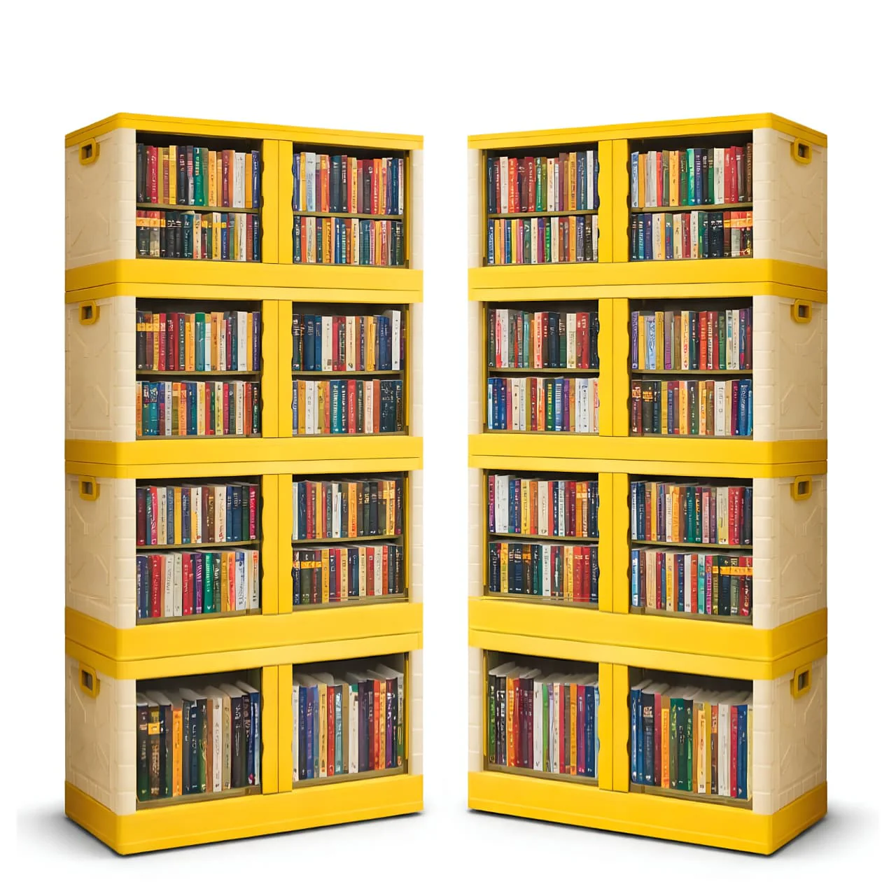 Mechdel Clothes Organizer Rack, 2 Door Storage Bin - Image 25