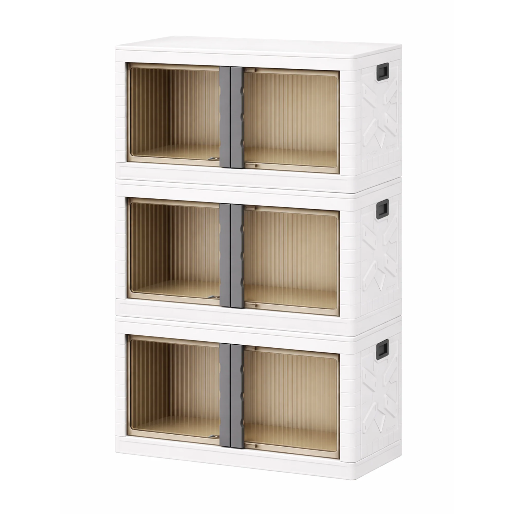 Mechdel Clothes Organizer Rack, 2 Door Storage Bin - Image 42