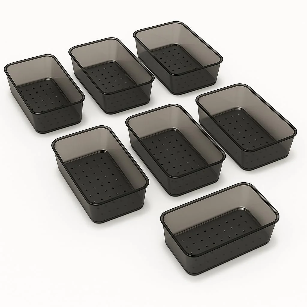 MECHDEL Drawer Organizer Set/Bathroom and Dressing Table Trays Organiser - Image 26