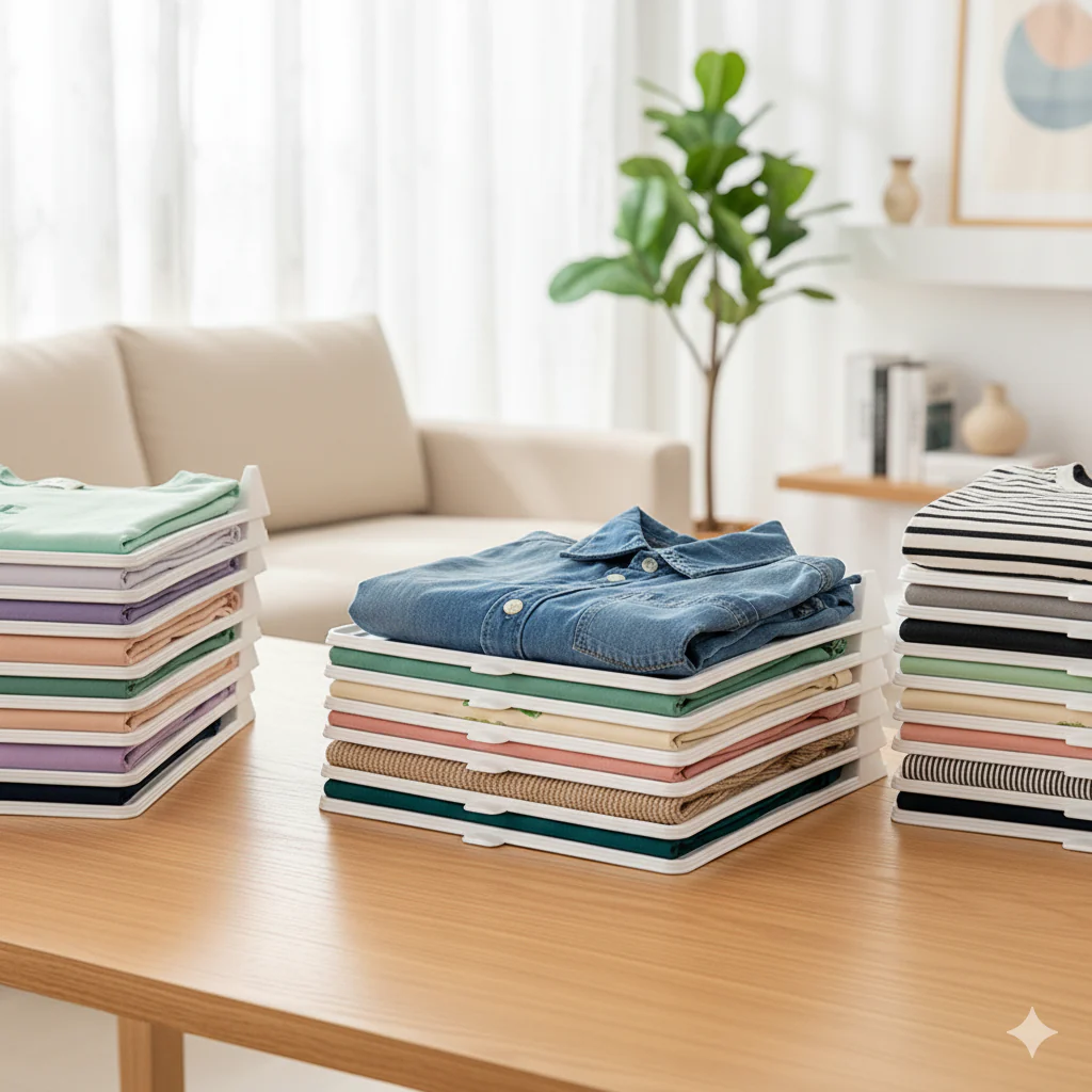 Mechdel Closet Organizer/T Shirt Organiser Tray - Image 4