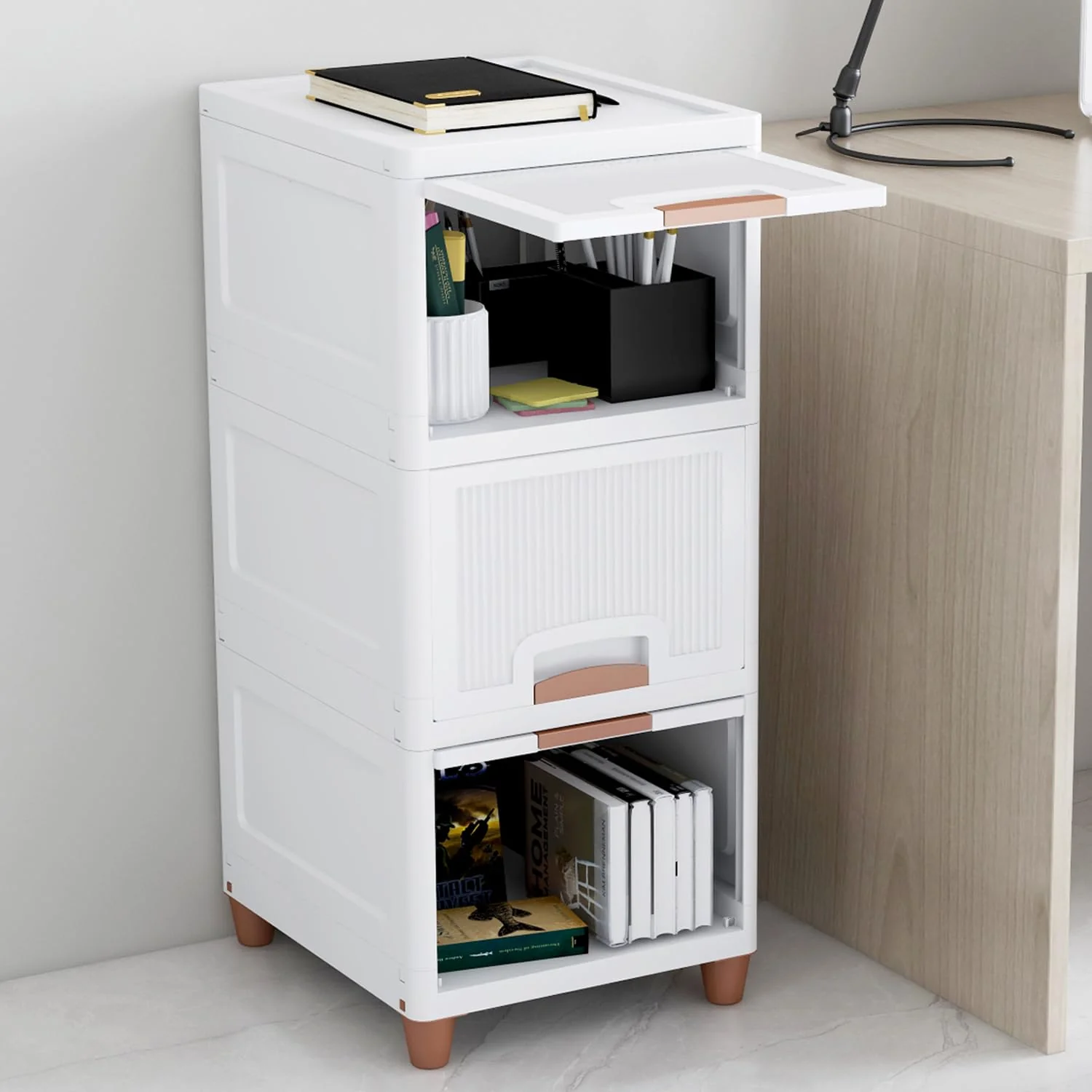 Mechdel Foldable Organizer for Clothes Cupboard rack -Medium size - Image 10