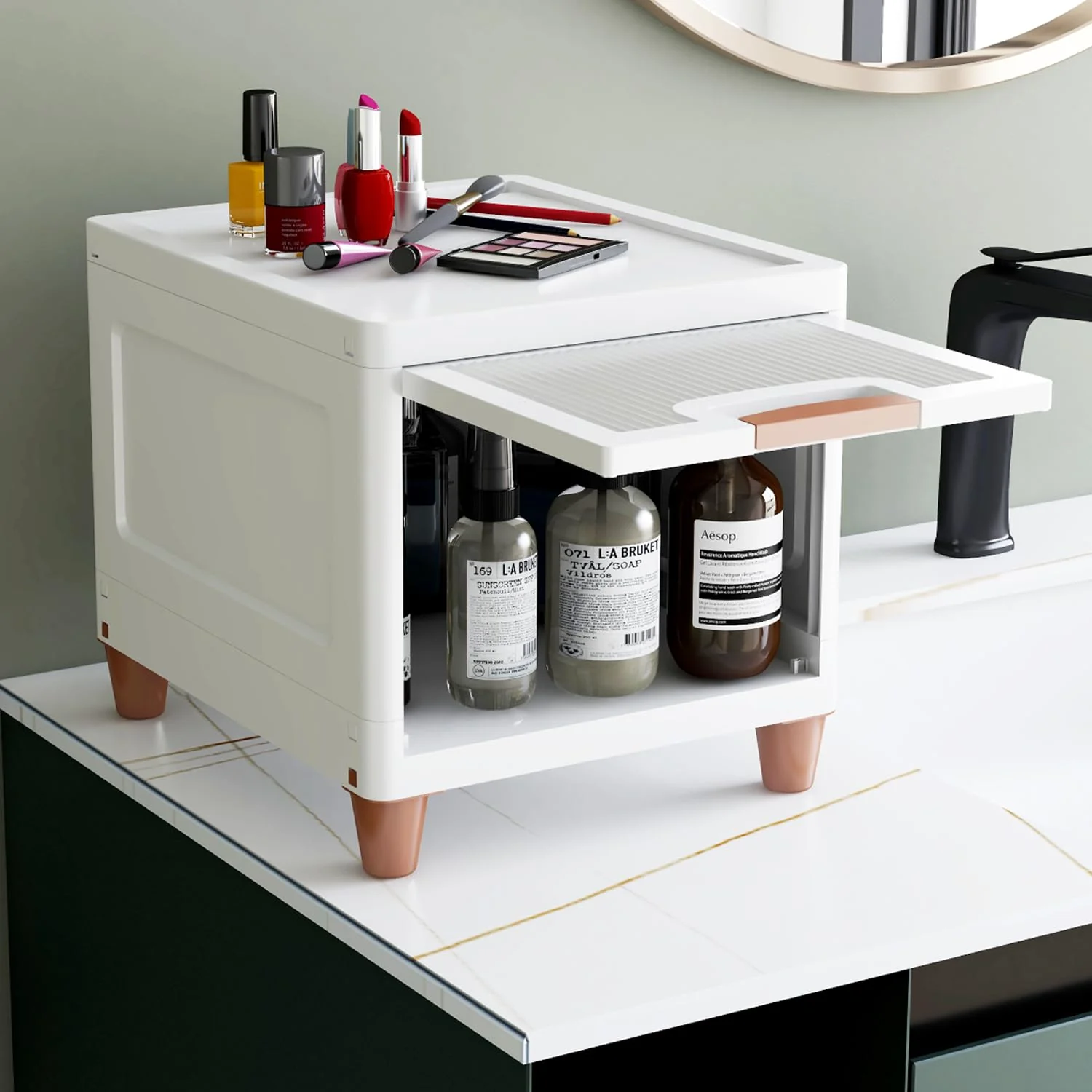 Mechdel Foldable Organizer for Clothes Cupboard rack -Medium size - Image 11