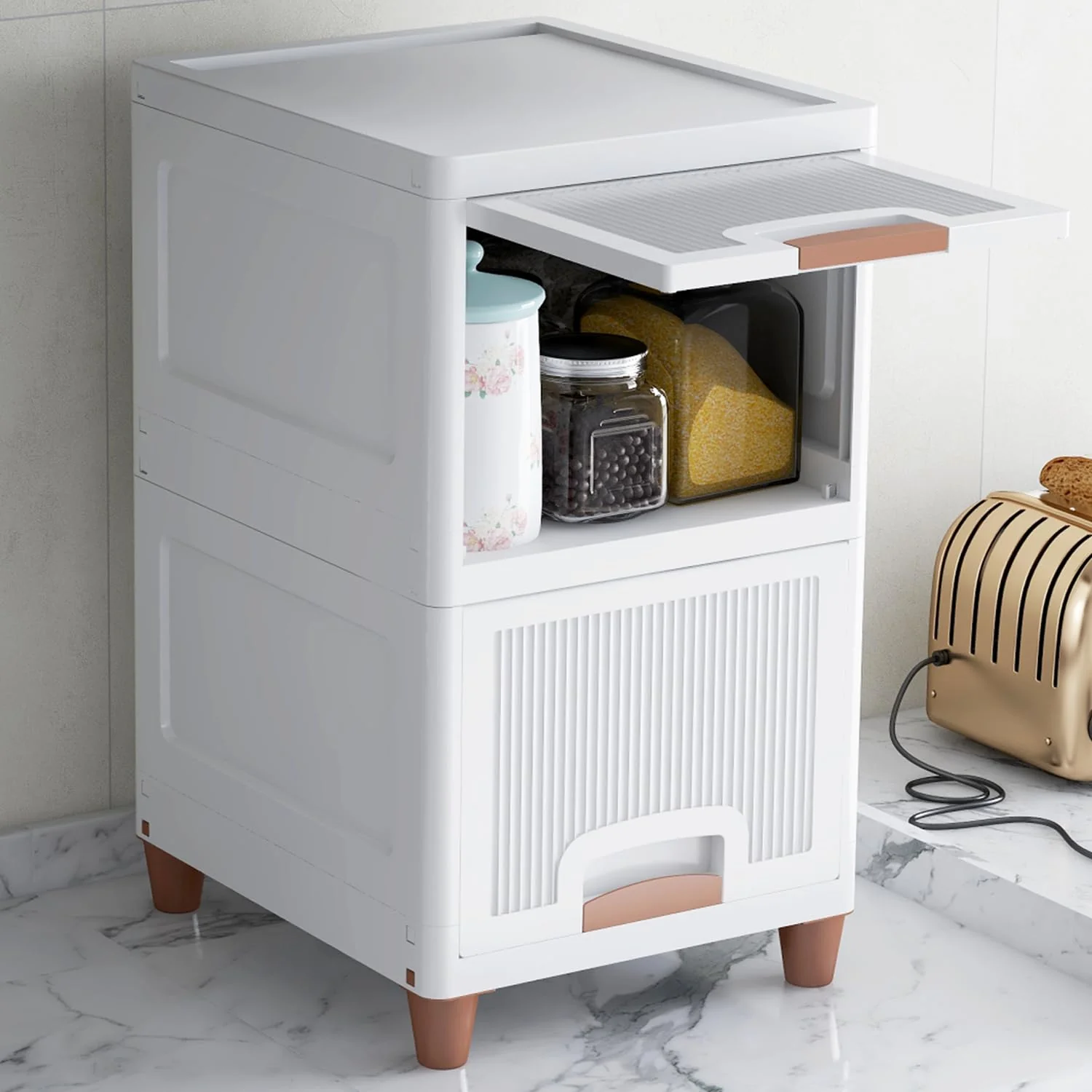 Mechdel Foldable Organizer for Clothes Cupboard rack -Medium size - Image 12