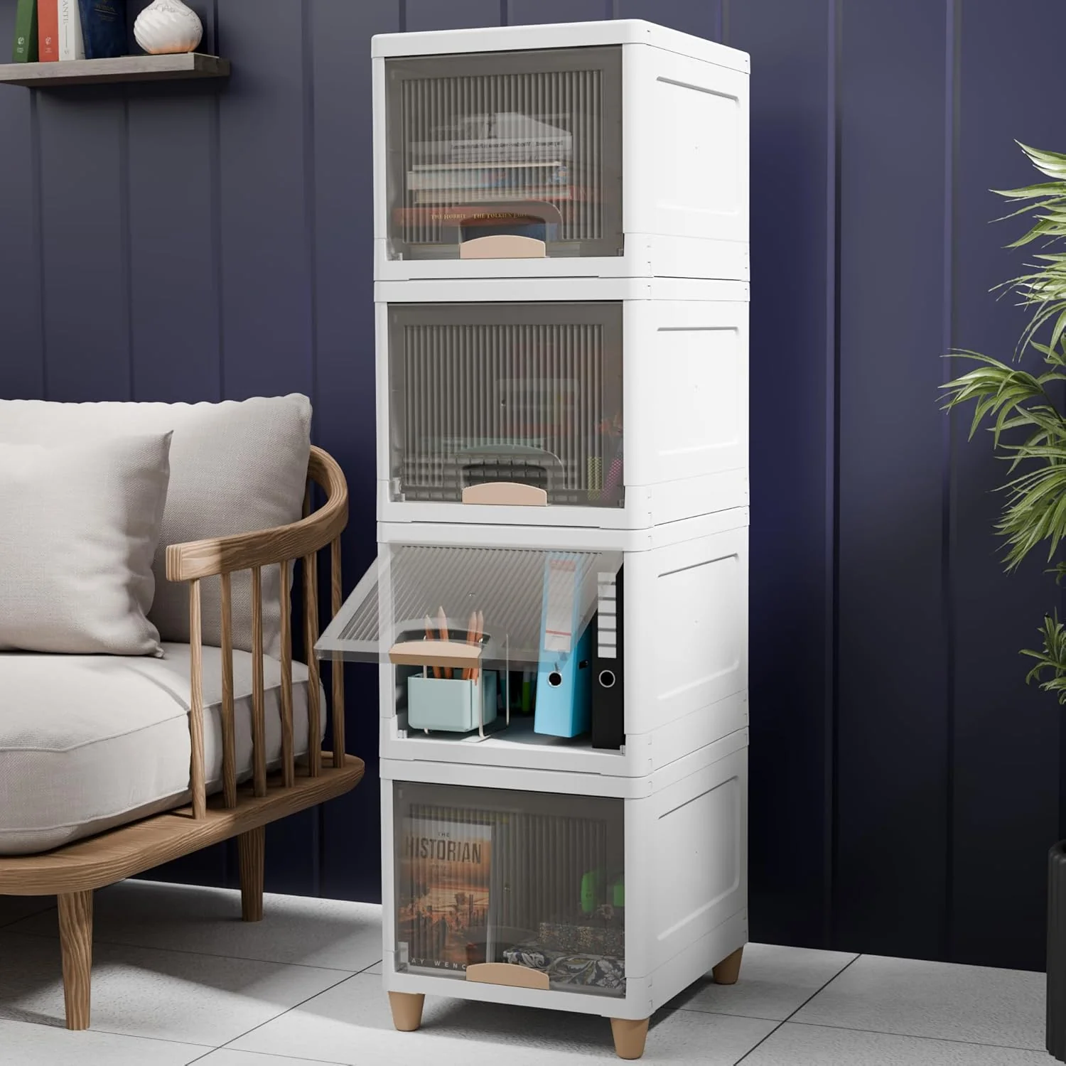 Mechdel Foldable Organizer for Clothes Cupboard rack -Medium size - Image 20