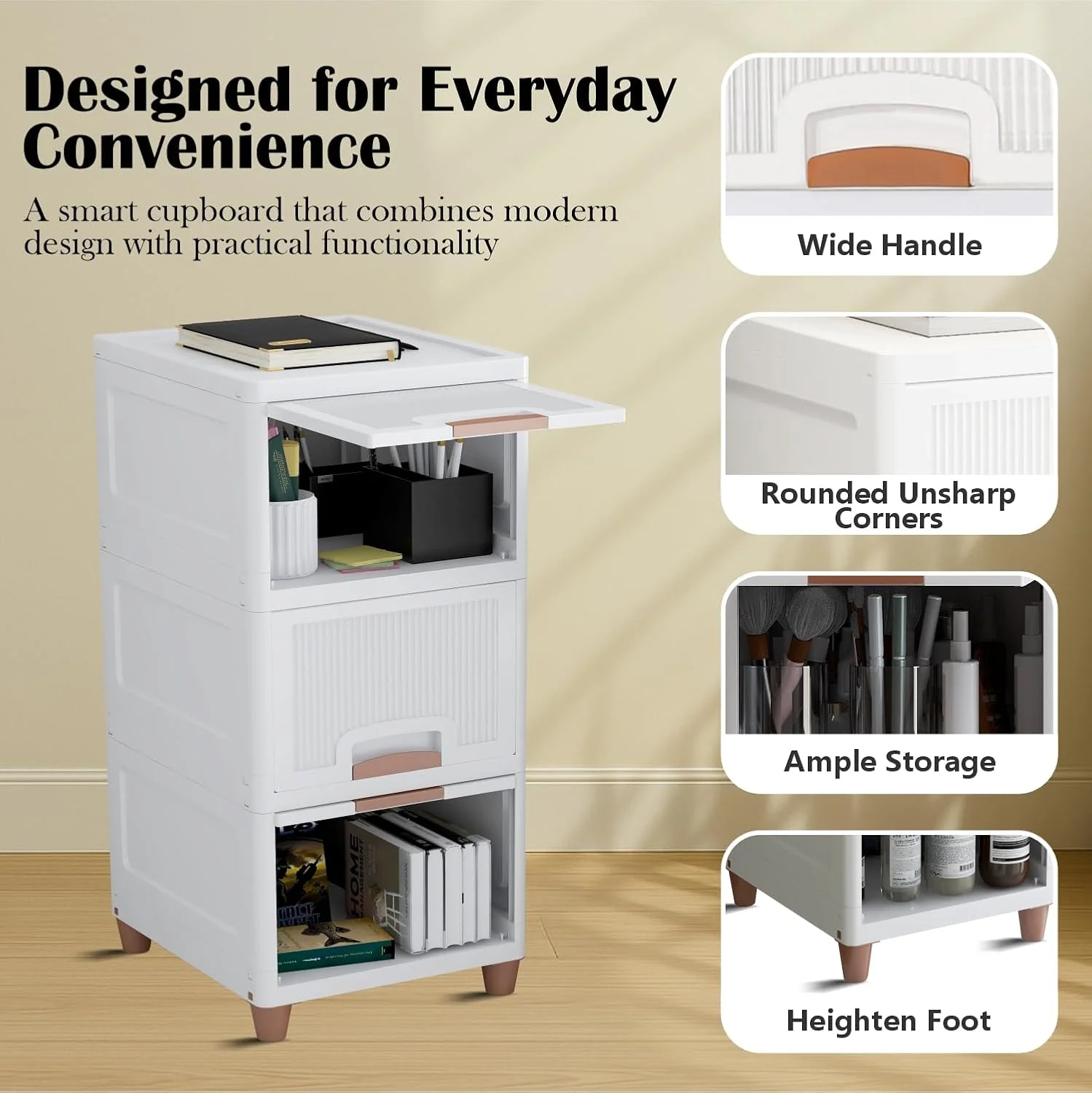 Mechdel Foldable Organizer for Clothes Cupboard rack -Medium size - Image 3
