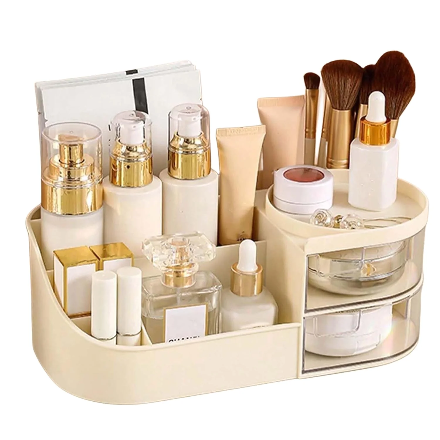 MECHDEL MakeUp Organizer Stand Desk Storage Dressing Table Organiser Cosmetic Organizer - Image 12